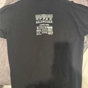 Balenciaga Black Men's Shirt